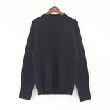 Mohair Pullover Damen - Weicher Strickpullover mit Rundhalsausschnitt