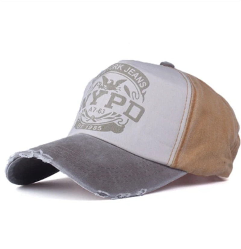 Koreanische Sonnenhut Kappe mit Schriftzug für Damen und Herren