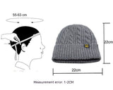 Strickmütze Herren Herbst Winter - Klassische Beanie