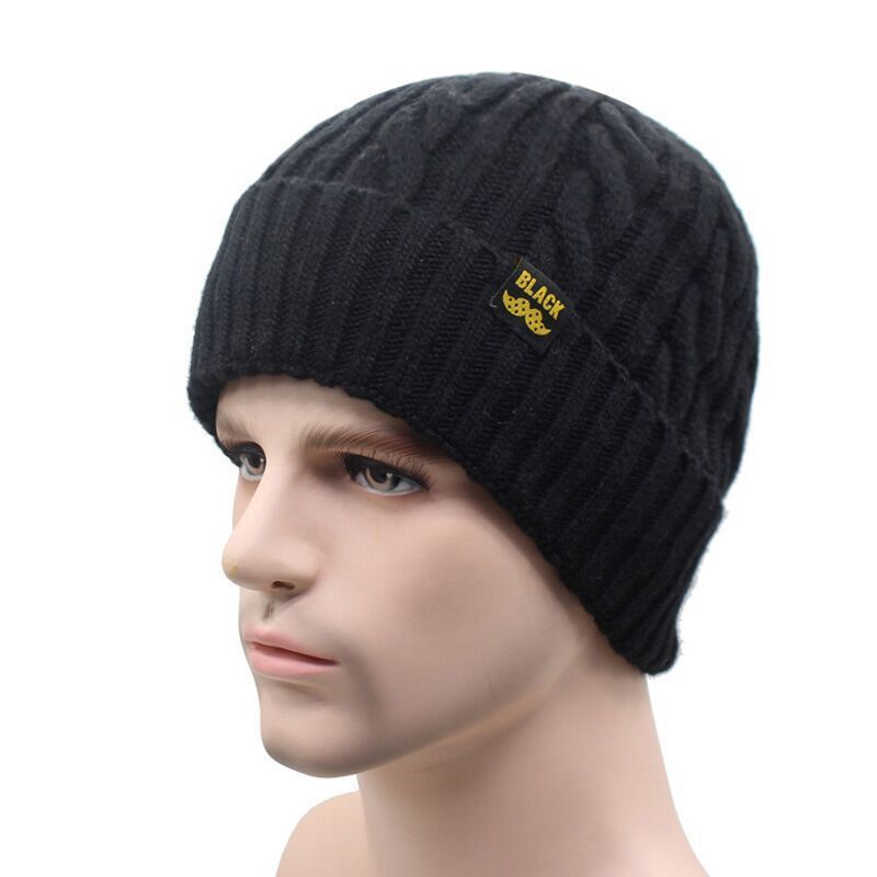 Strickmütze Herren Herbst Winter - Klassische Beanie