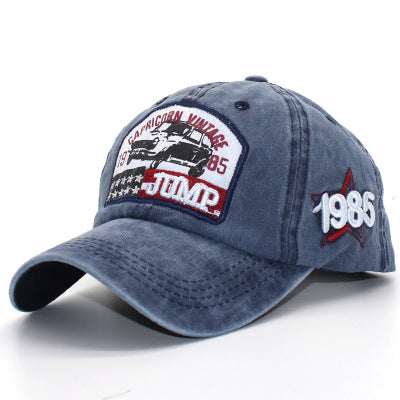 Bestickte Baseball Cap mit Alphabet-Motiv - Trendy Snapback