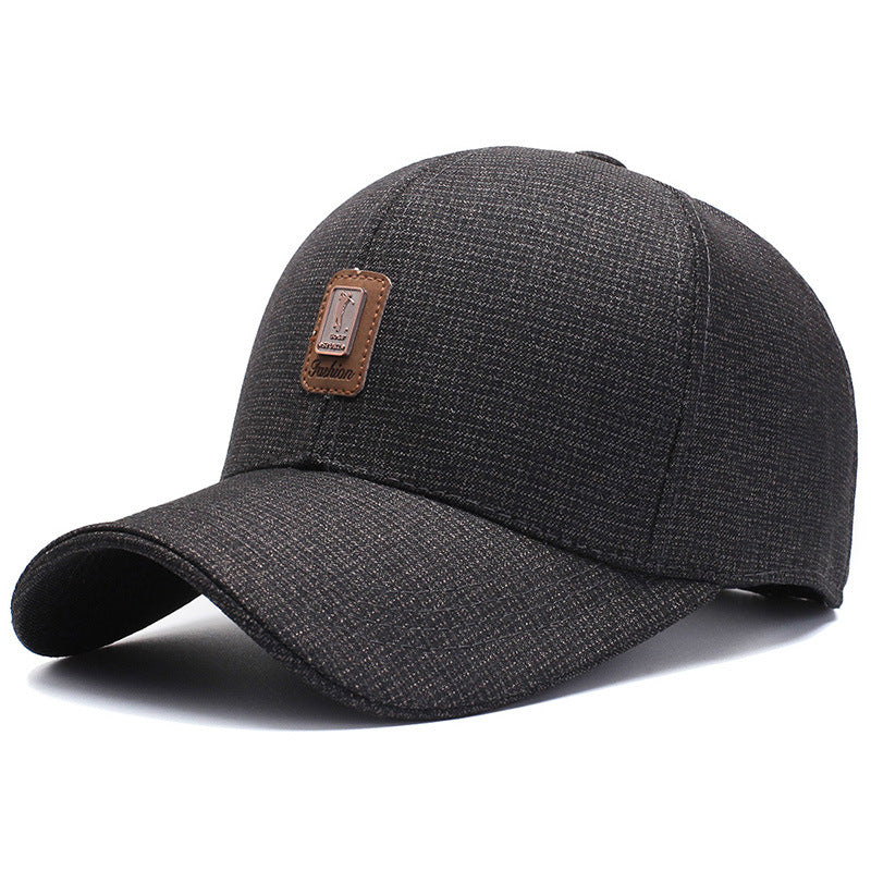 Baseballcap Herren Damen Kariert - Modische Casual Schirmmütze