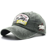 Bestickte Baseball Cap mit Alphabet-Motiv - Trendy Snapback