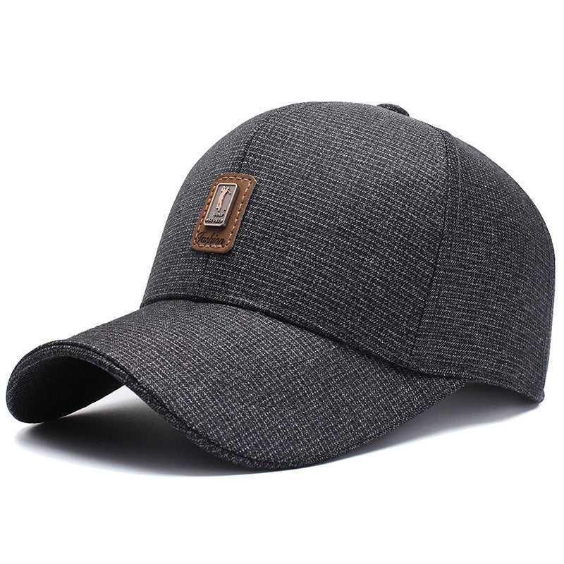 Baseballcap Herren Damen Kariert - Modische Casual Schirmmütze