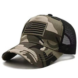 Camouflage Baseball Cap für Herren - Modische Tarnmuster Baseballkappe