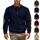 Herren Casual Jacke Pullover mit Reißverschluss