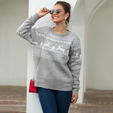Pullover Rehkitz Sweater - Premium Strickpullover