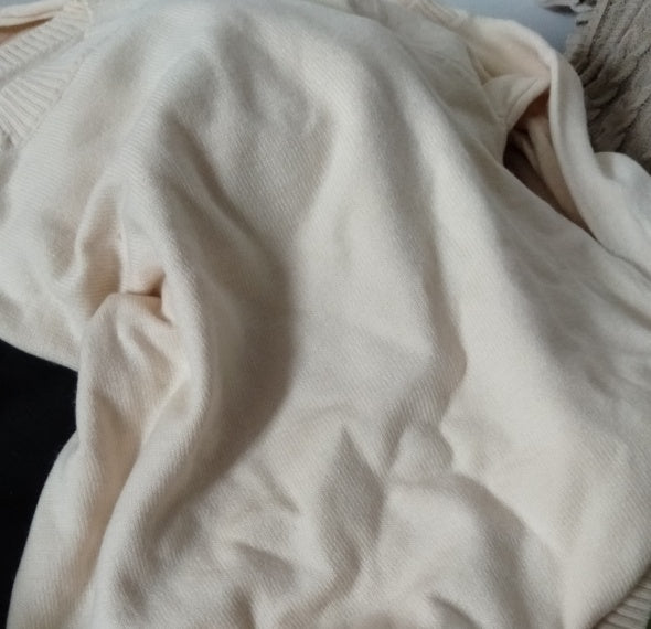 Mohair Pullover Damen - Weicher Strickpullover mit Rundhalsausschnitt