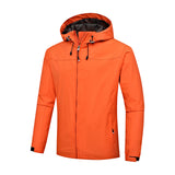 Outdoor Winddichte und Wasserdichte Allwetter Bergsteigerjacke für Herren