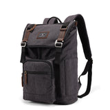 Canvas Rucksack Damen - Moderner Laptop Backpack mit Mehrfachtaschen