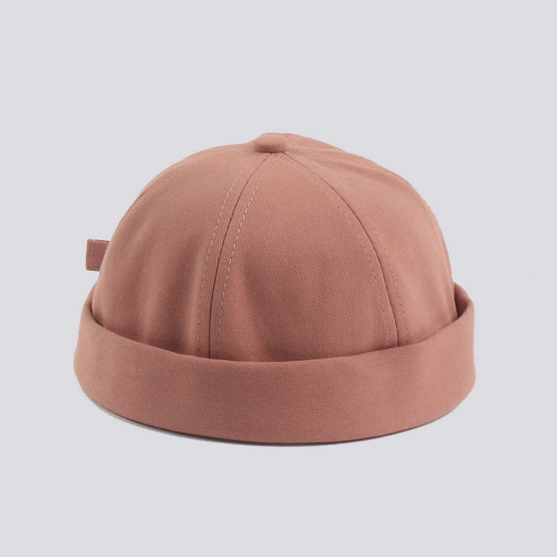 Retro Baumwoll-Flatcap für Herren - Einfarbig