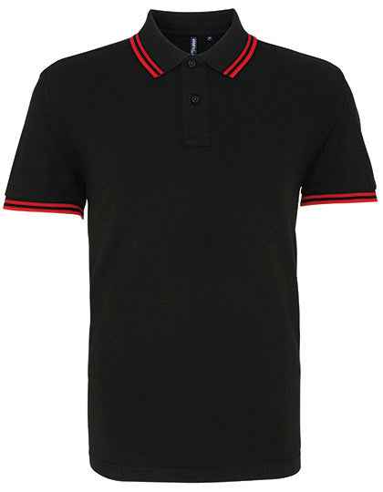 Men´s Classic Fit Tipped Polo - AQ011