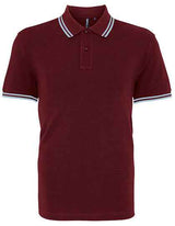 Men´s Classic Fit Tipped Polo - AQ011