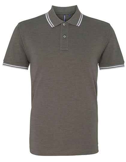 Men´s Classic Fit Tipped Polo - AQ011