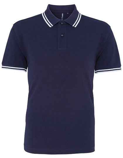 Men´s Classic Fit Tipped Polo - AQ011