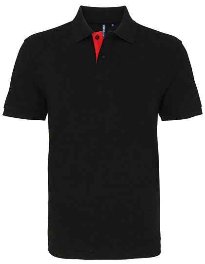 Men´s Classic Fit Contrast Polo - AQ012