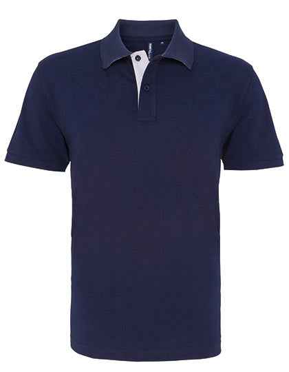 Men´s Classic Fit Contrast Polo - AQ012