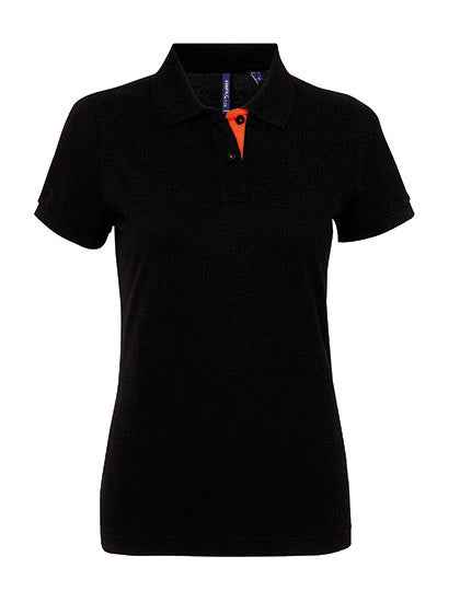 Women´s Classic Fit Contrast Polo - AQ022