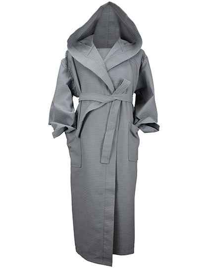 Robezz® Waffle Bathrobe With Hood - AR028
