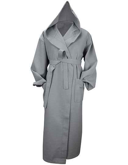 Robezz® Waffle Bathrobe With Hood - AR028