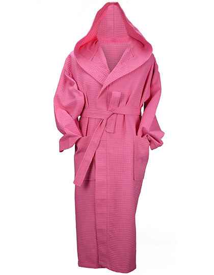 Robezz® Waffle Bathrobe With Hood - AR028