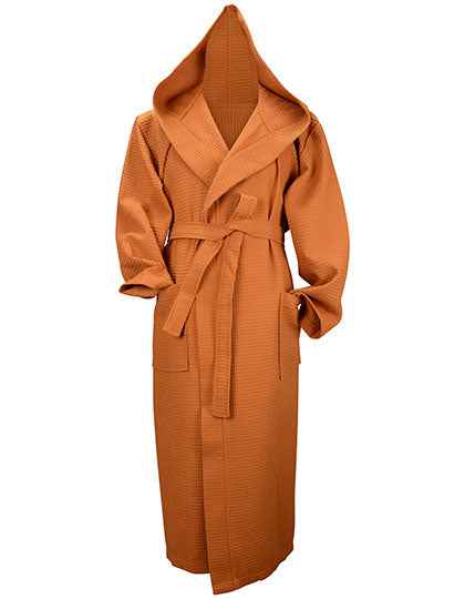 Robezz® Waffle Bathrobe With Hood - AR028