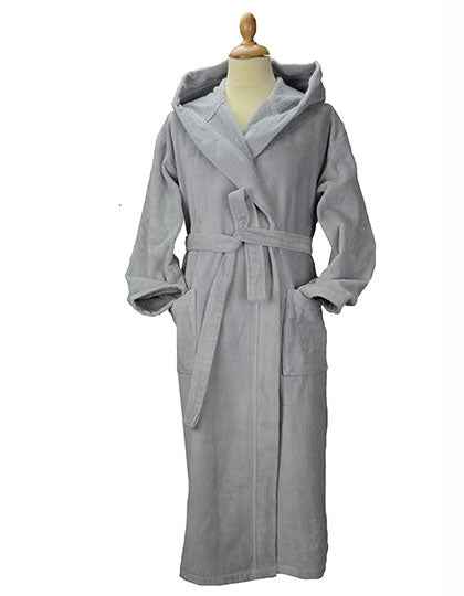 DeLuxe Velour Bathrobe with hood - AR029