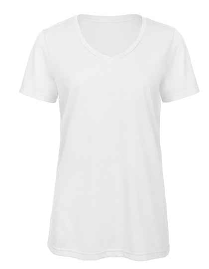 Women´s V-Neck Triblend T-Shirt - BCTW058