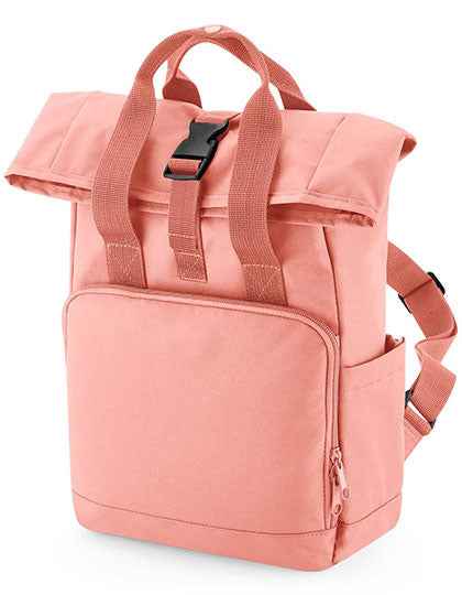 Recycled Mini Twin Handle Roll-Top Backpack - BG118S