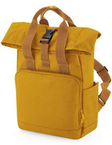 Recycled Mini Twin Handle Roll-Top Backpack - BG118S