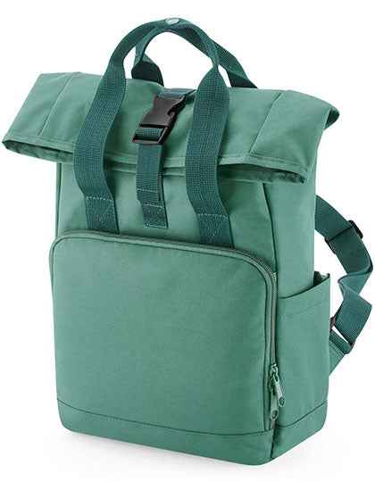 Recycled Mini Twin Handle Roll-Top Backpack - BG118S