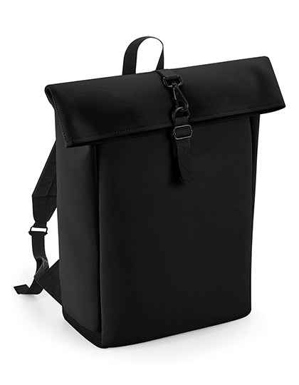 Matte PU Roll-Top Backpack - BG335