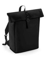 Matte PU Roll-Top Backpack - BG335