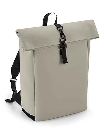 Matte PU Roll-Top Backpack - BG335