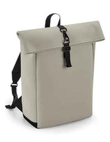 Matte PU Roll-Top Backpack - BG335