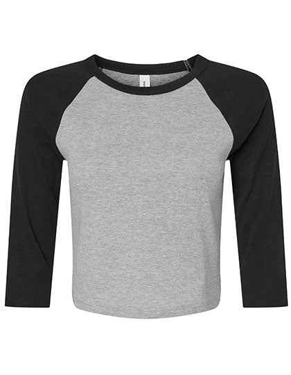 Women´s Micro Rib 3/4 Raglan Baby Tee - BL1200