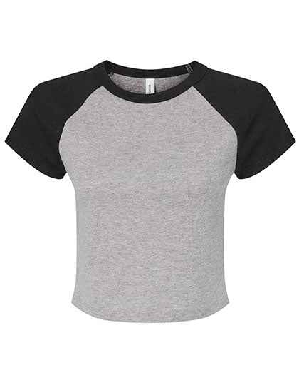 Women´s Micro Rib Raglan Baby Tee - BL1201