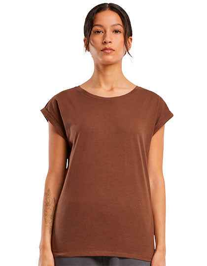 Ladies´ Extended Shoulder Tee - BY021