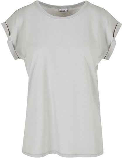 Ladies´ Extended Shoulder Tee - BY021