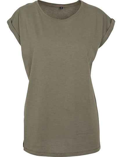 Ladies´ Extended Shoulder Tee - BY021