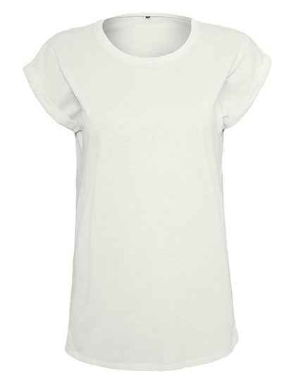 Ladies´ Extended Shoulder Tee - BY021