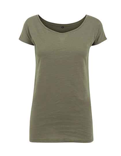 Ladies´ Wideneck Tee - BY039