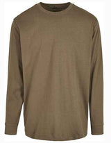 Long Sleeve Tee With Cuffrib - BY091