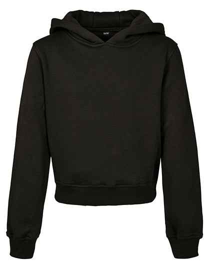 Girls Cropped Sweat Hoody - BY113