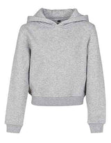 Girls Cropped Sweat Hoody - BY113