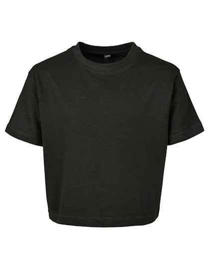 Girls Cropped Jersey Tee - BY114