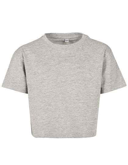 Girls Cropped Jersey Tee - BY114