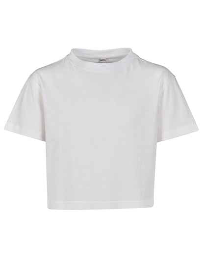 Girls Cropped Jersey Tee - BY114