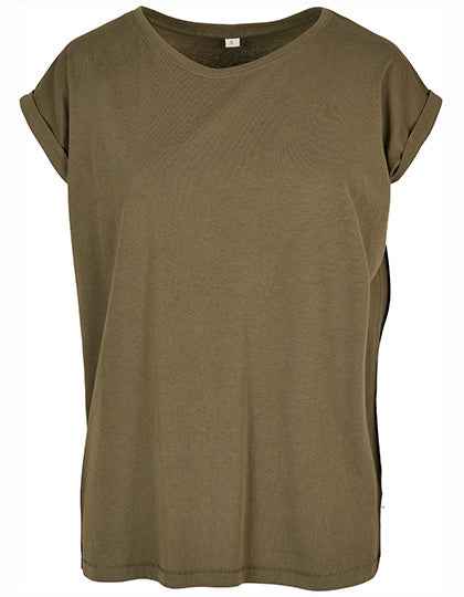 Ladies´ Organic Extended Shoulder Tee - BY138