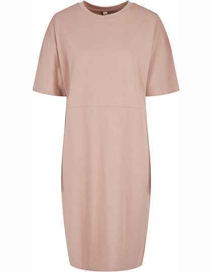 Ladies´ Organic Oversized Slit Tee Dress - BY181